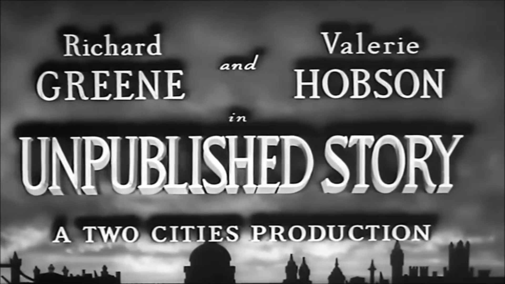 Video thumbnail for Unpublished Story (1942)