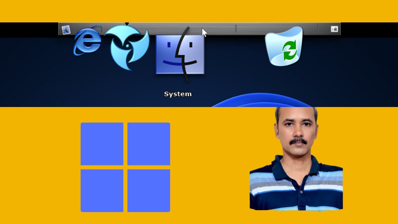'Video thumbnail for How to Add an Animated Mac-style Dock on Windows 11 using Aqua Dock | GearUpWindows Tutorial'