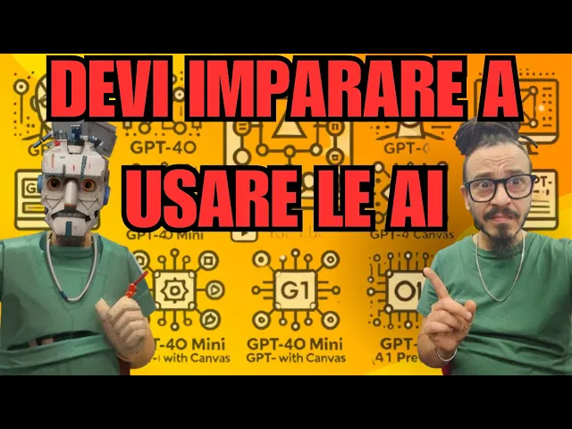 Video thumbnail for Gpt-4o, Gpt Canvas, Gpto1 - Scopri le Differenze Tra i Modelli #ai #tutorial