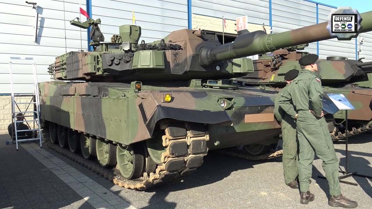 Abrams Main Battle Tanks Deployed to Poland Wearing “Local” Camo