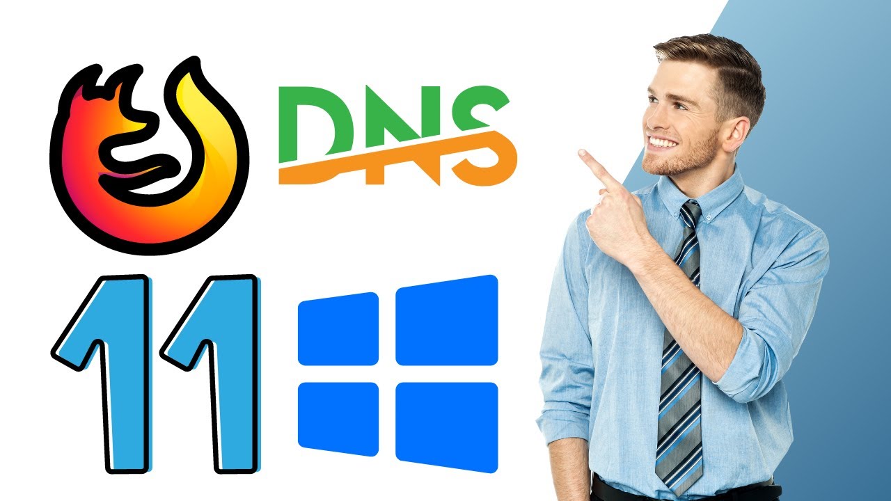 'Video thumbnail for How to Change DNS Address in Firefox on Windows 11 or 10 | GearUpWindows Tutorial'