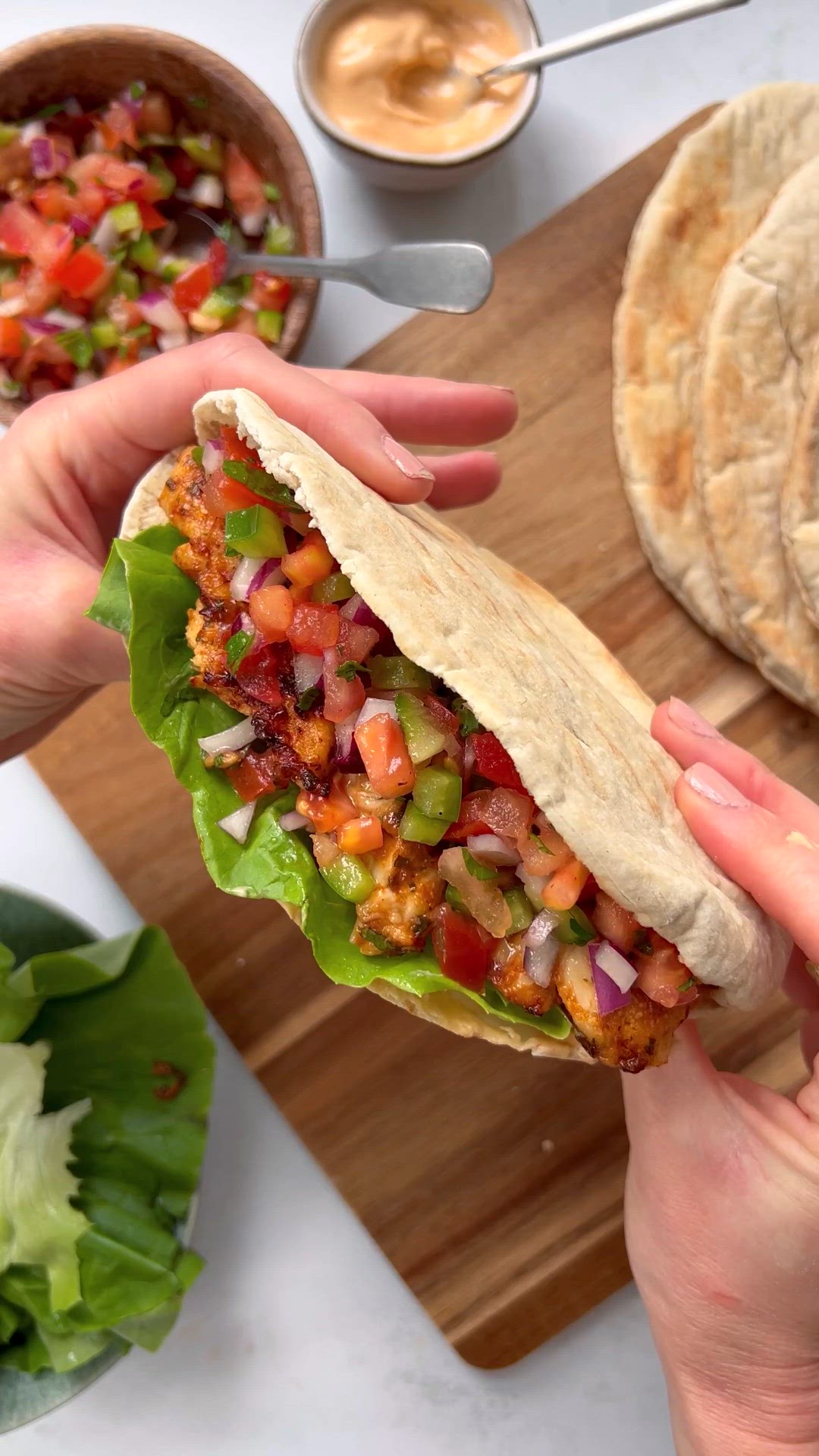 'Video thumbnail for Brazilian Chicken Pittas'