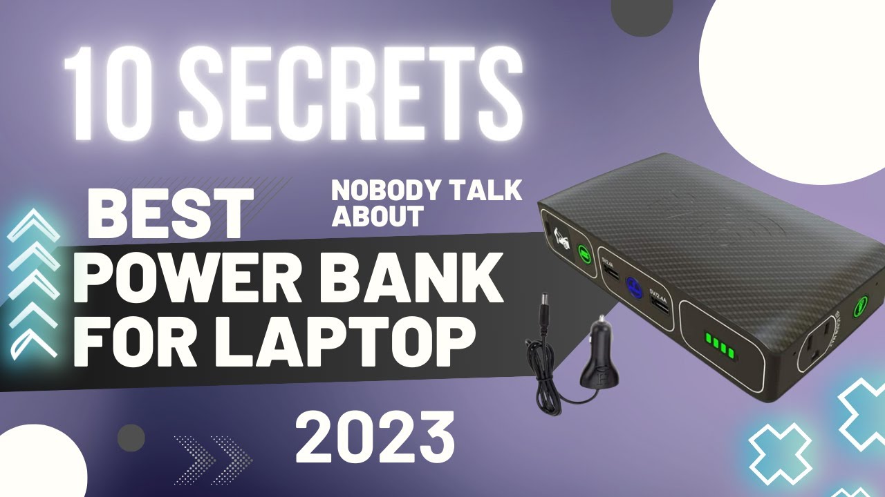 'Video thumbnail for Uncovering the Top Best power bank for laptop of 2023 [10 things to consider before buying]'