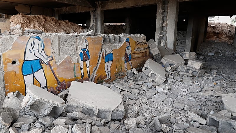 Video thumbnail for One year after fall of Assad, Syrians struggle to rebuild the country