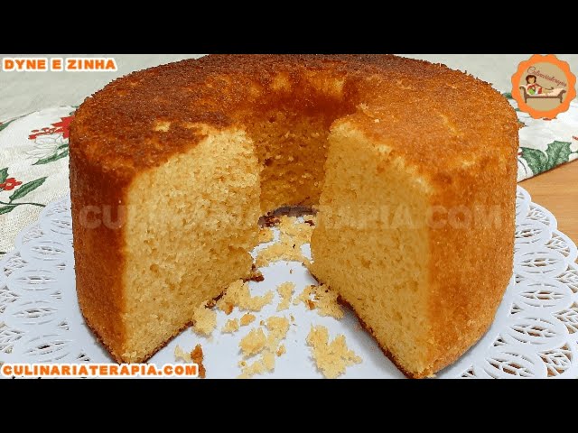 'Video thumbnail for Bolo de fubá incrível de fofinho - Culinária Terapia por Dyne e Zinha'