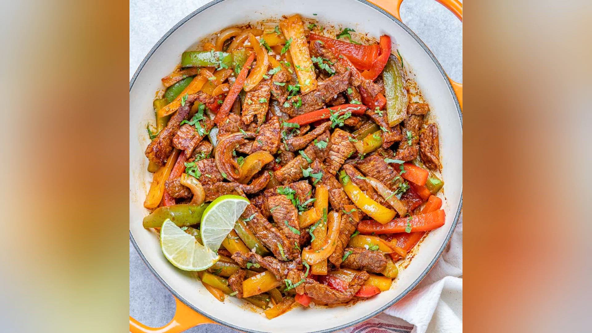 Video thumbnail for fajita recipe steak