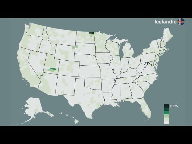 Video thumbnail for Where Scandinavians Settled in America