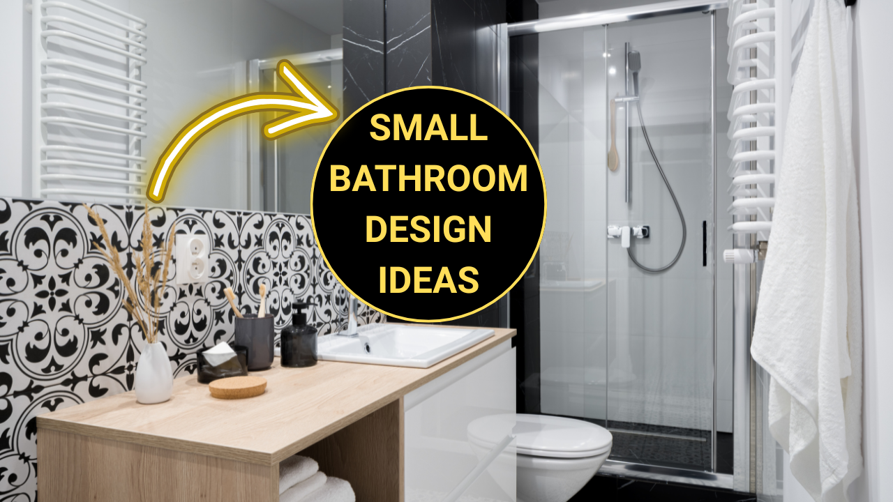 Video thumbnail for SMALL BATHROOM DESIGN IDEAS