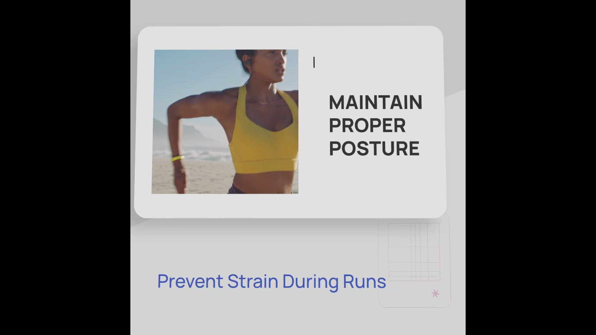 'Video thumbnail for Perfect Posture for Runners'