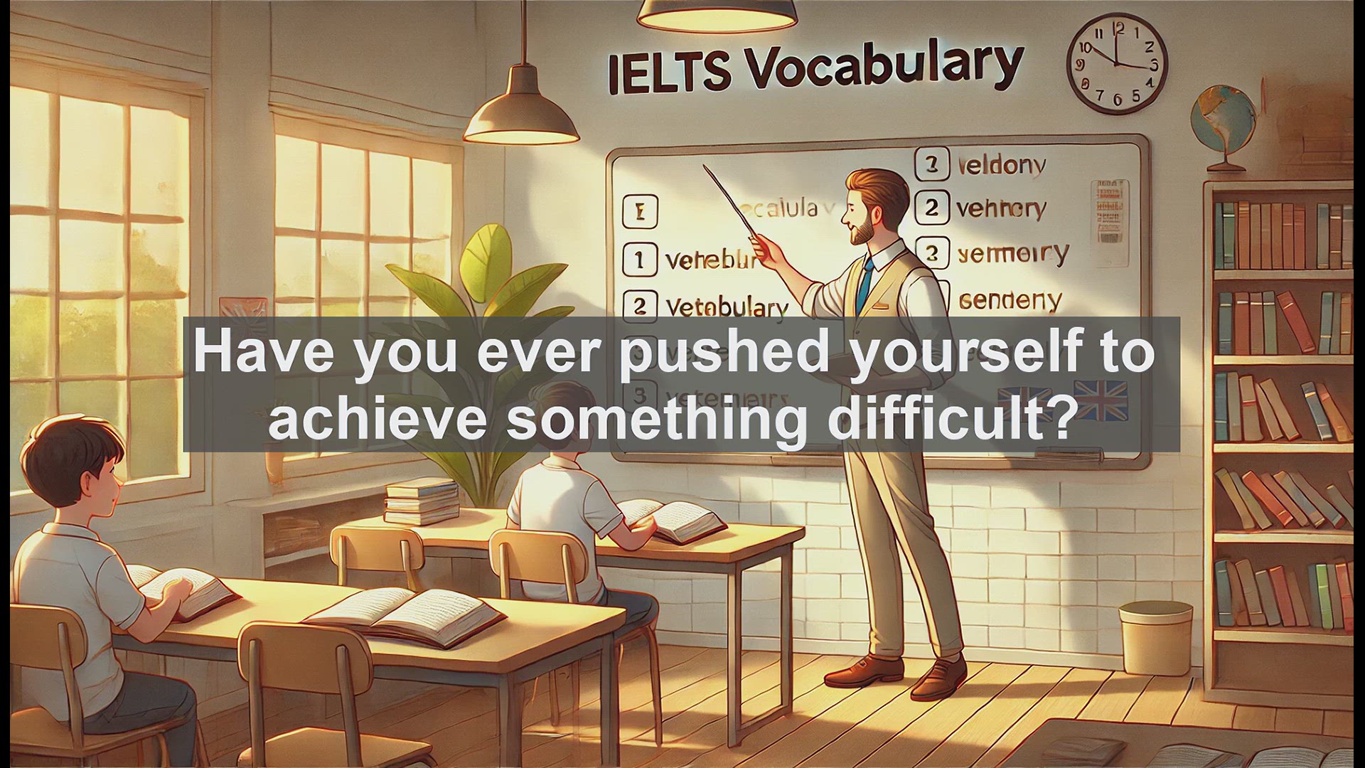 'Video thumbnail for 2500 Must Know IELTS 5.5 Vocabulary - Understanding 'Effort': Key Vocabulary for IELTS Success'