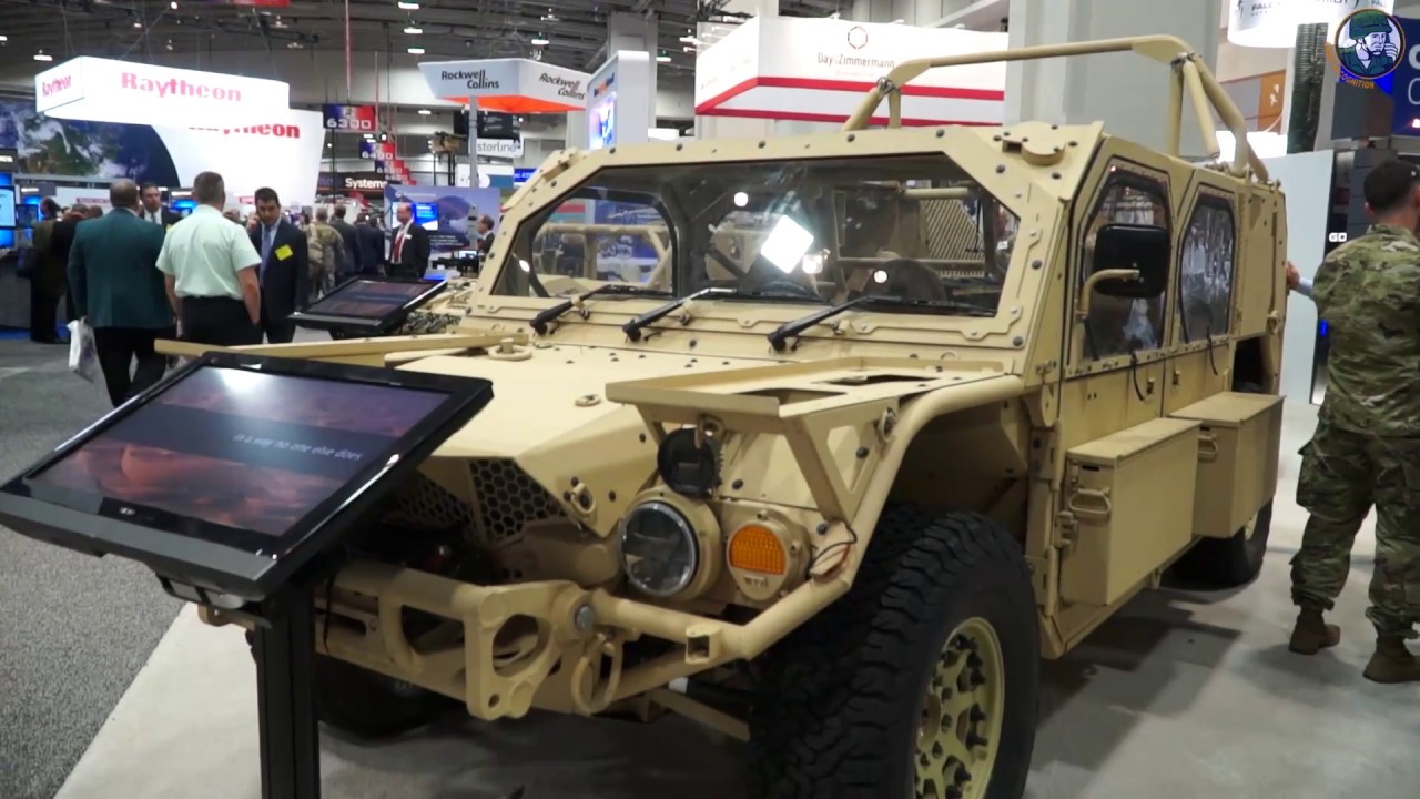 'Video thumbnail for Flyer 72 Advanced Light Strike Special Forces Vehicle General Dynamics AUSA 2016 United States defen'