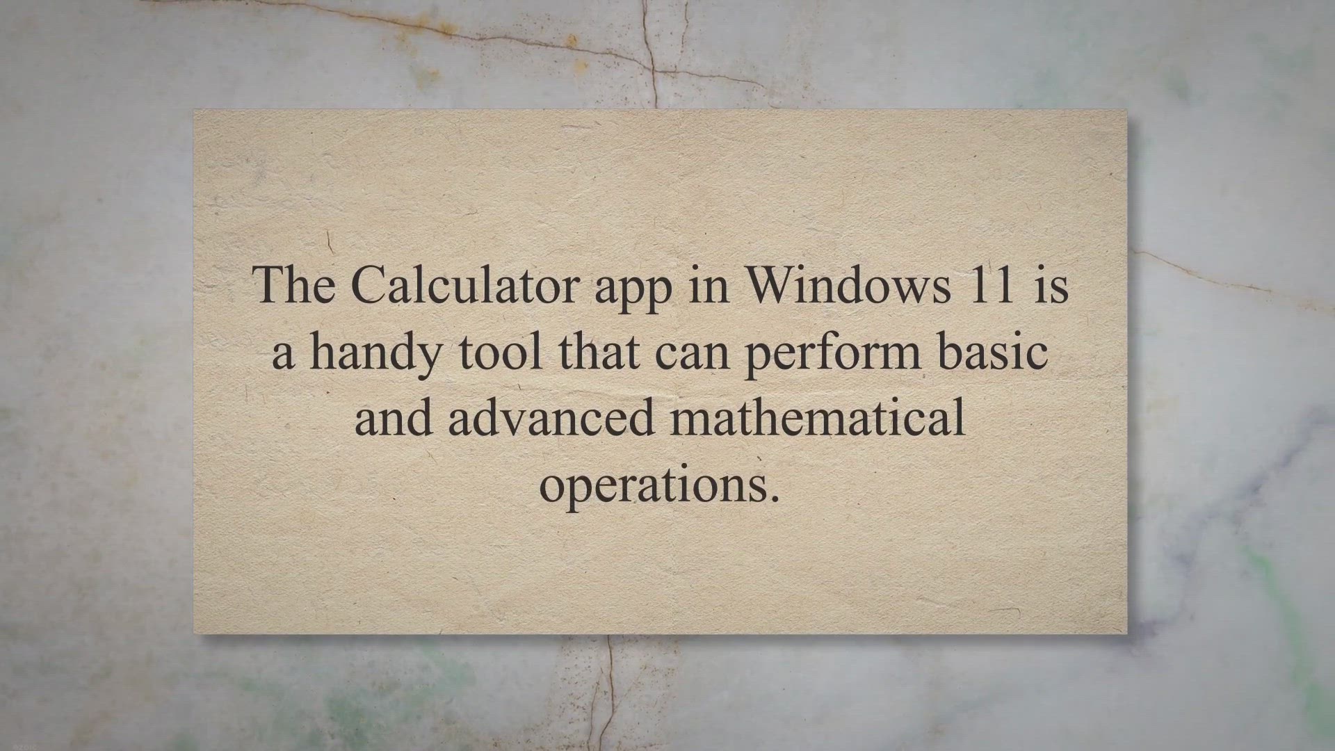 'Video thumbnail for How to Turn On or Off Always on Top for the Calculator app in Windows 11? | Gear up Windows 11 & 10'