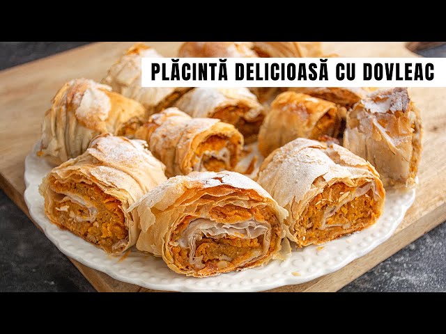 'Video thumbnail for Plăcintă cu dovleac cu foi subțiri și crocante | Bucate Aromate'