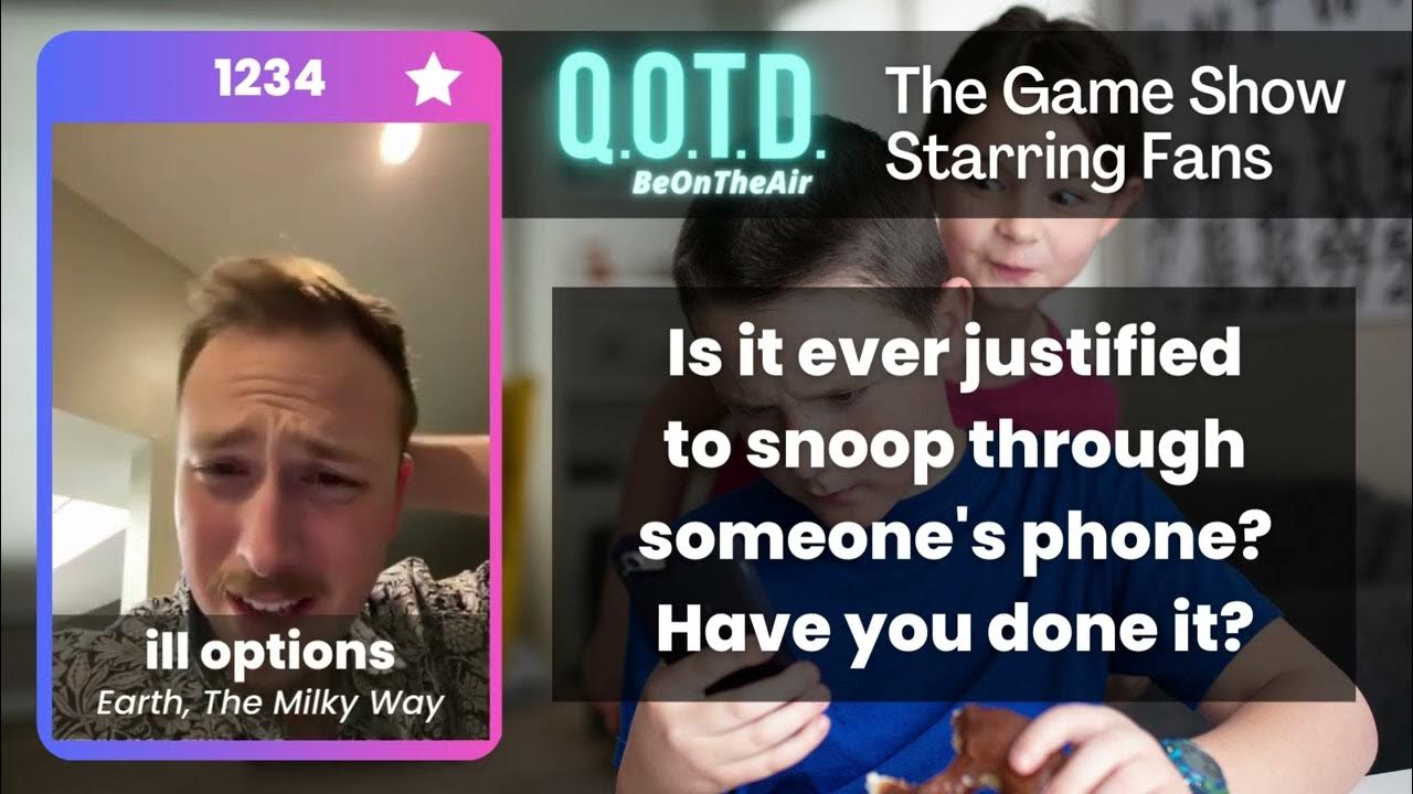 Video thumbnail for Our Favorite Answers: ill options is not a fan of phone snooping. Me neither!