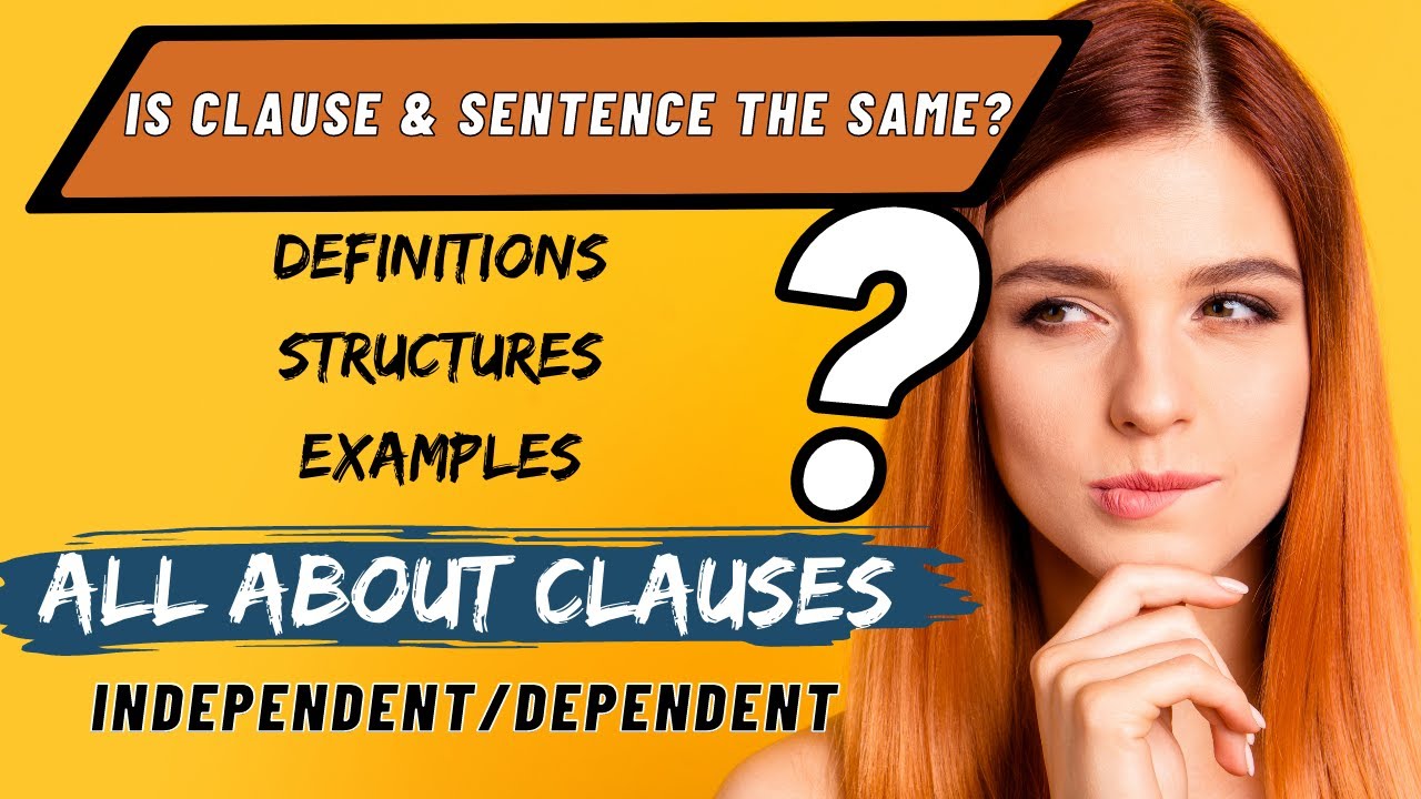 Video thumbnail for All about Clauses || English Grammar || ESL Advice