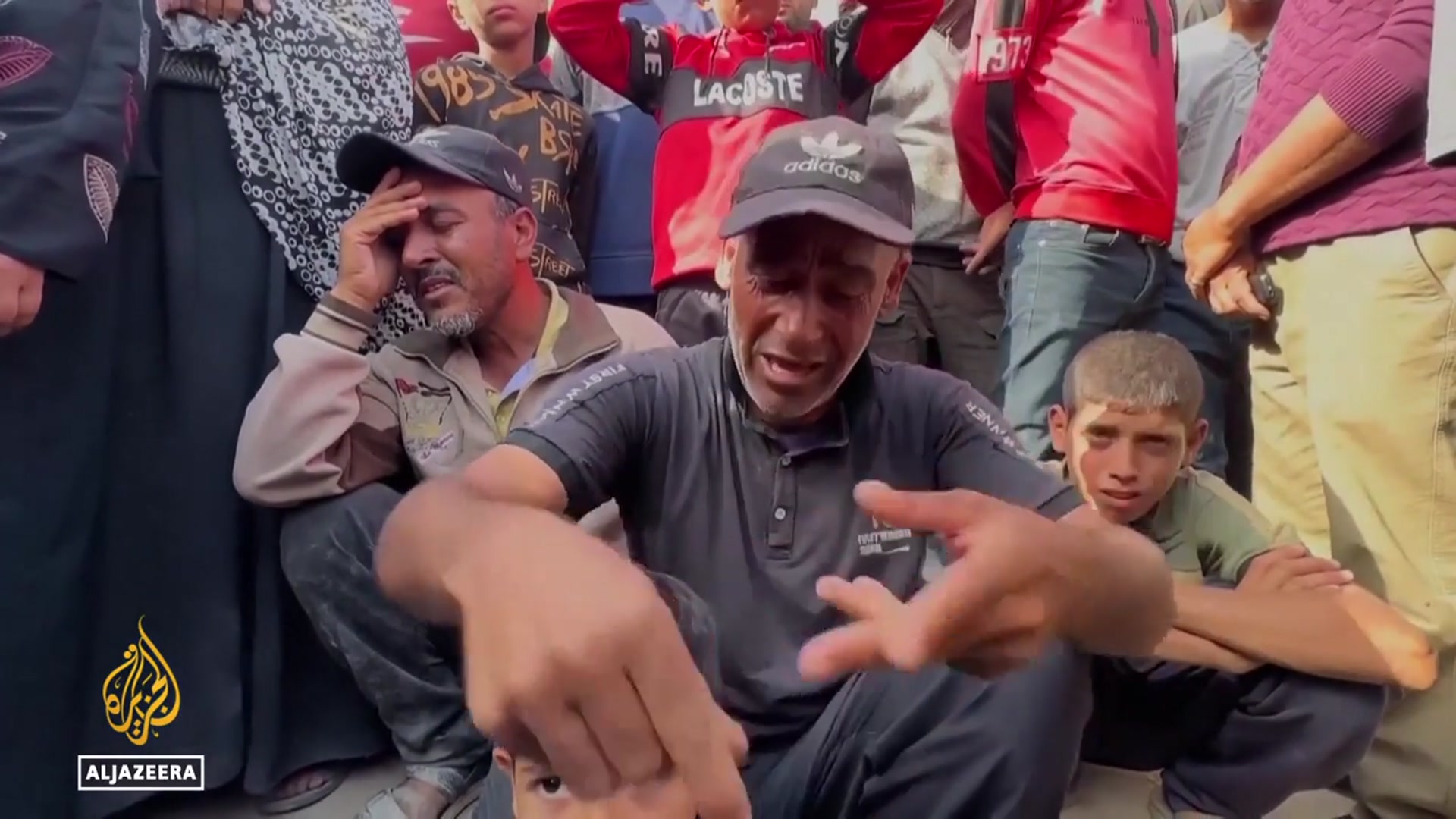'Video thumbnail for Israel kills at least 31 Palestinians waiting for food at US-backed Gaza aid sites'