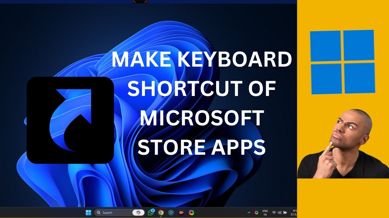 'Video thumbnail for How to Create a Keyboard Shortcut to Open a Microsoft Store App on Windows 11 | GearUpWindows'