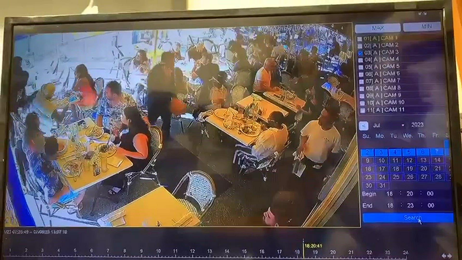 Video thumbnail for Shocking mugging at Le Petit Four in West Hollywood