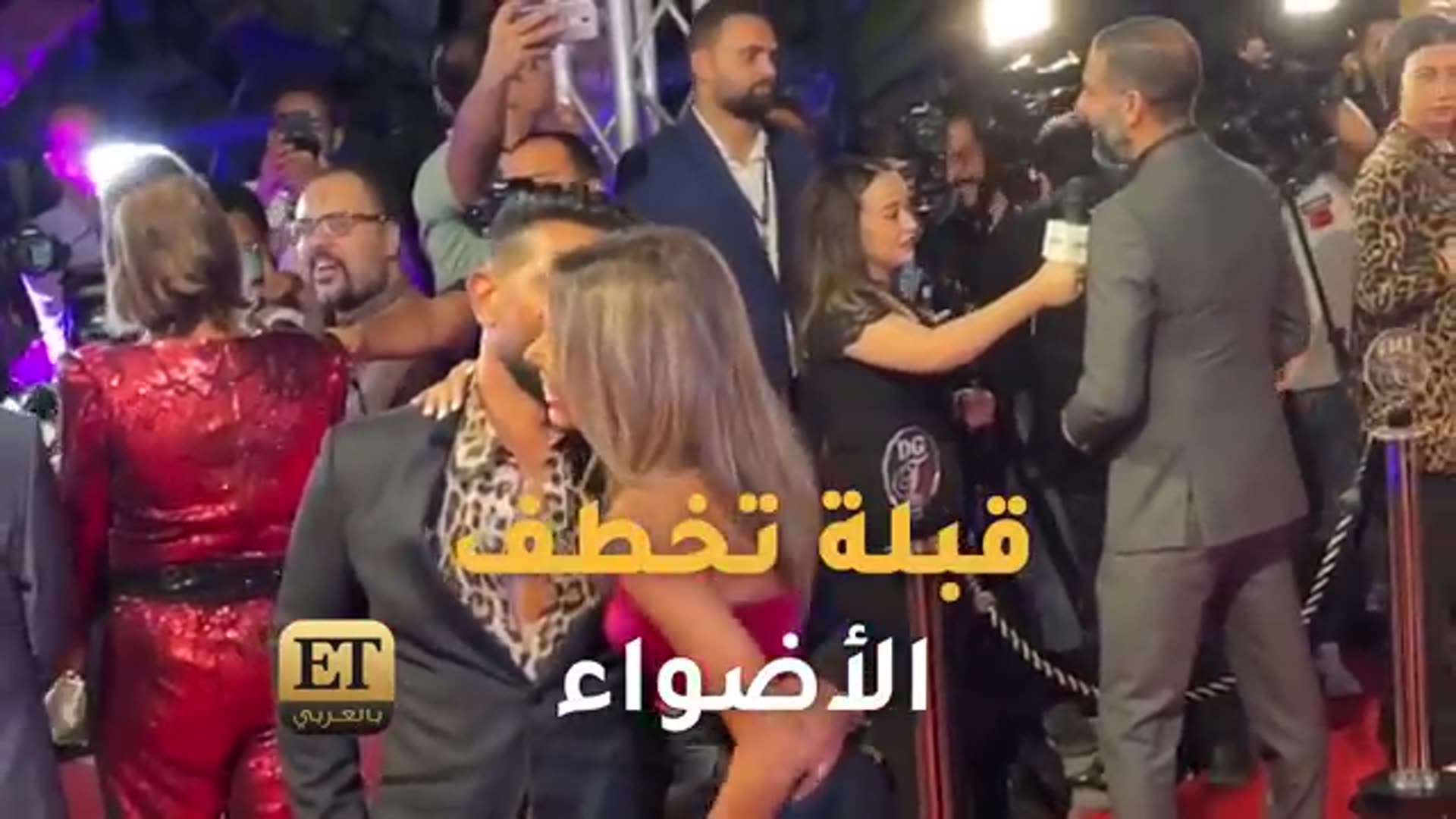 Video thumbnail for قبلة أحمد سعد وعلياء بسيوني تخطف الأضواء في حفل دير جست🏆(360P)
