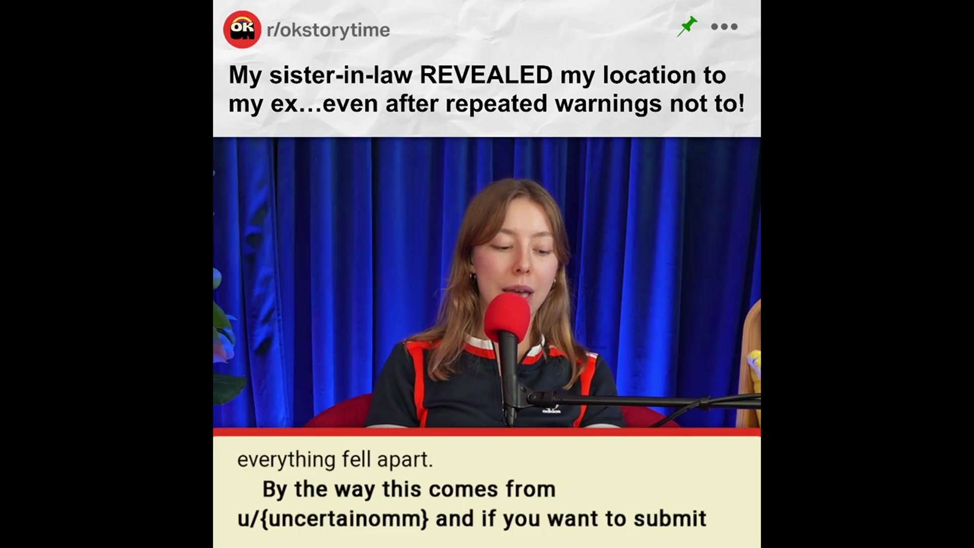 'Video thumbnail for My sister-in-law REVEALED my location to my ex… even after repeated warnings not to! Part 1 | Reddit Stories'