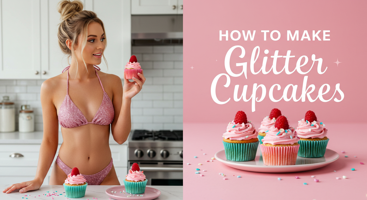 Video thumbnail for How to Make Glitter Cupcakes