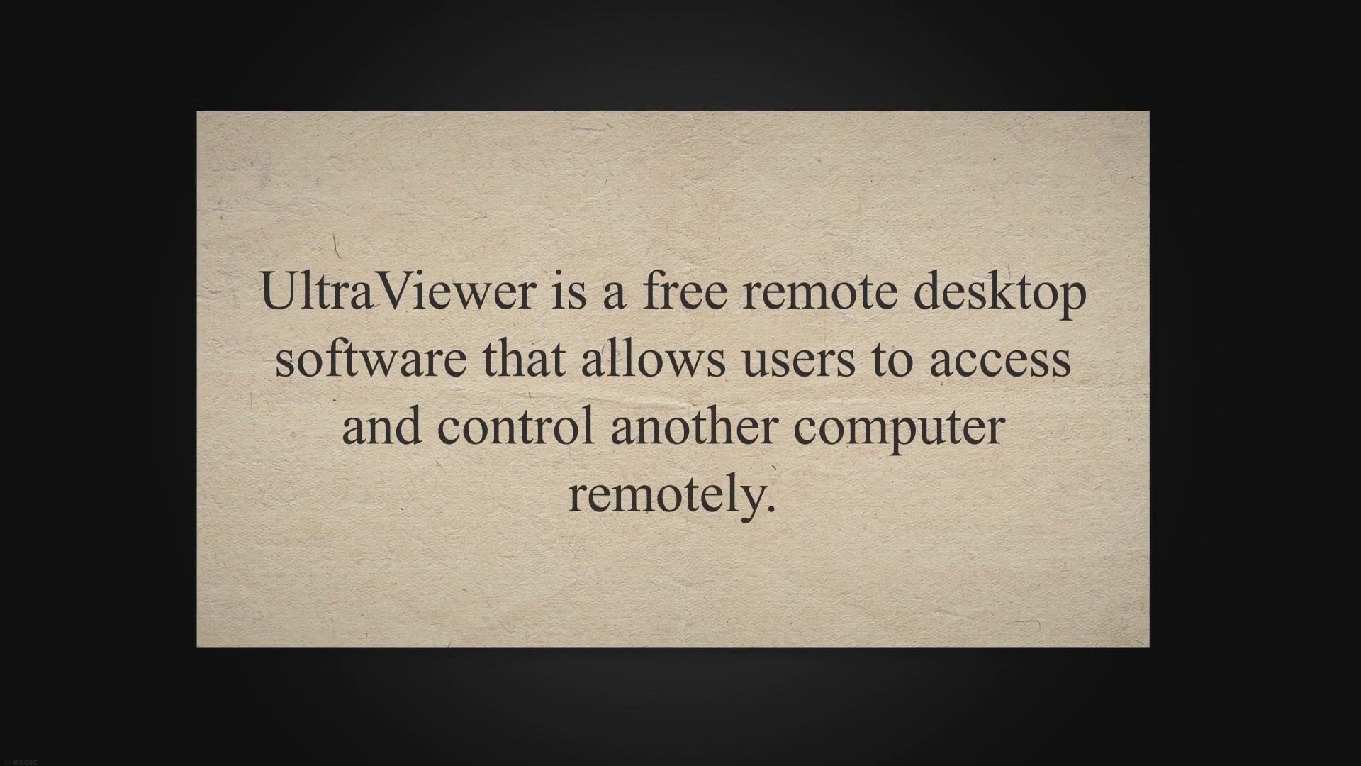 'Video thumbnail for Free Remote Desktop Software - Download UltraViewer Now!'
