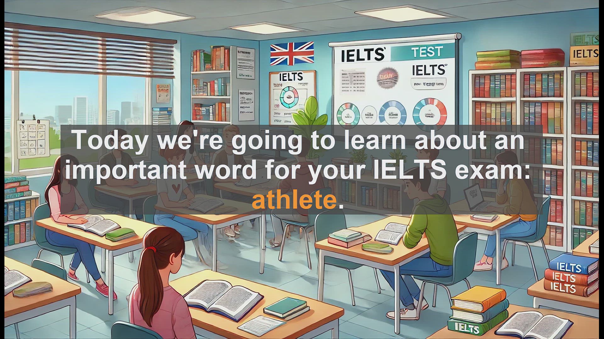 'Video thumbnail for 2500 Must Know IELTS 5.5 Vocabulary - IELTS Vocabulary: Understanding the Word 'Athlete''