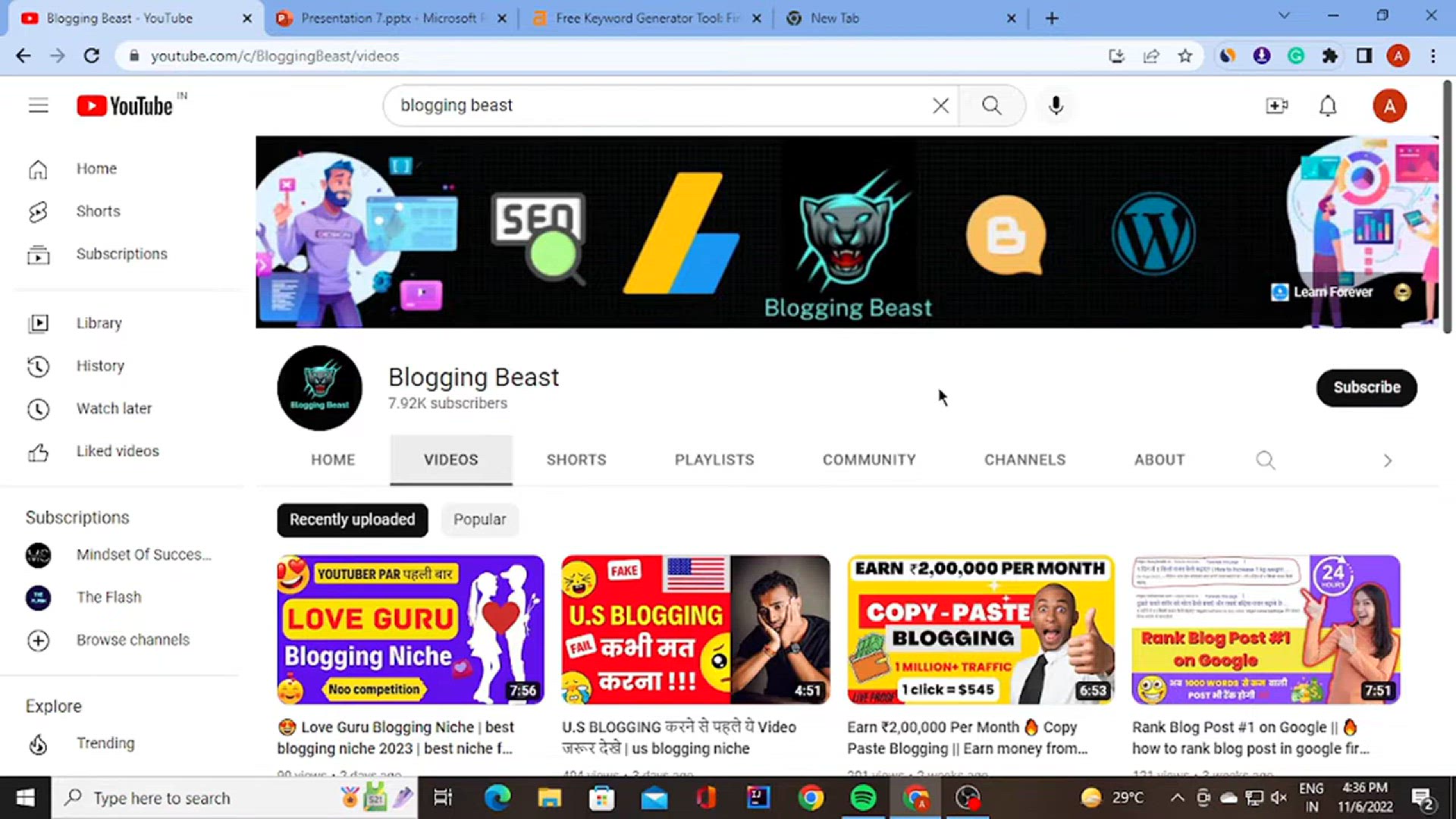 'Video thumbnail for Astrology Blogging Niche _ Blogging Niche Ideas _ Blogging kis topic par kare'