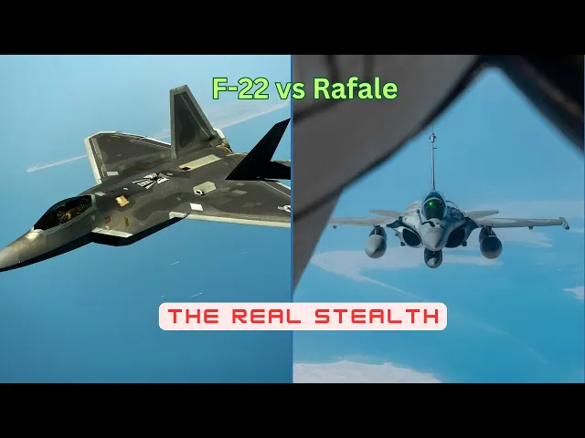 'Video thumbnail for Rafale vs F-22 - The French Way of Stealth - SPECTRA: The Game-Changing Tech Behind it.'