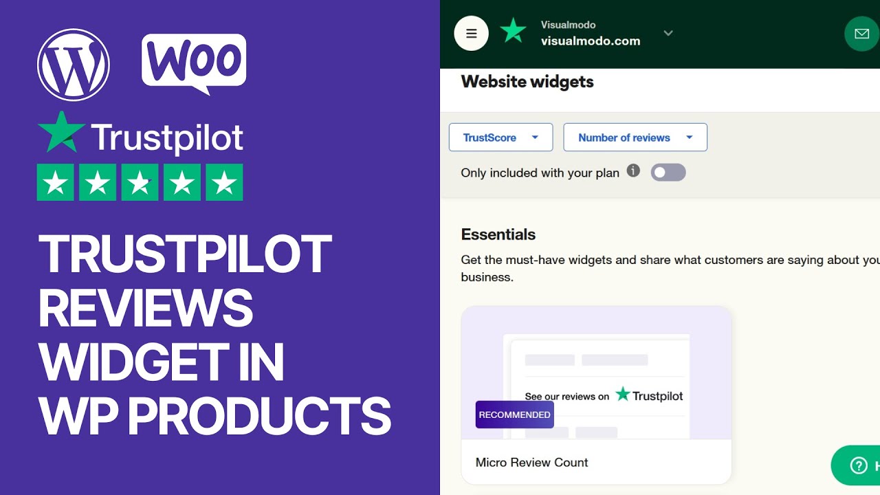 'Video thumbnail for How To Embed TrustPilot Reviews Widget in WooCommerce Product Description For Free_'
