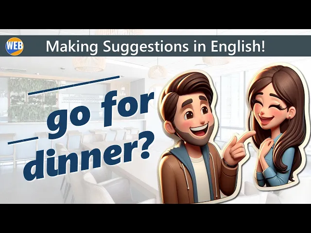 'Video thumbnail for 📣Making suggestions in 💬English conversation🚀'