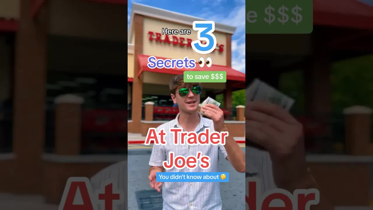 Video thumbnail for finance unfolded: trader joe's savings: 3 secret shopping tips