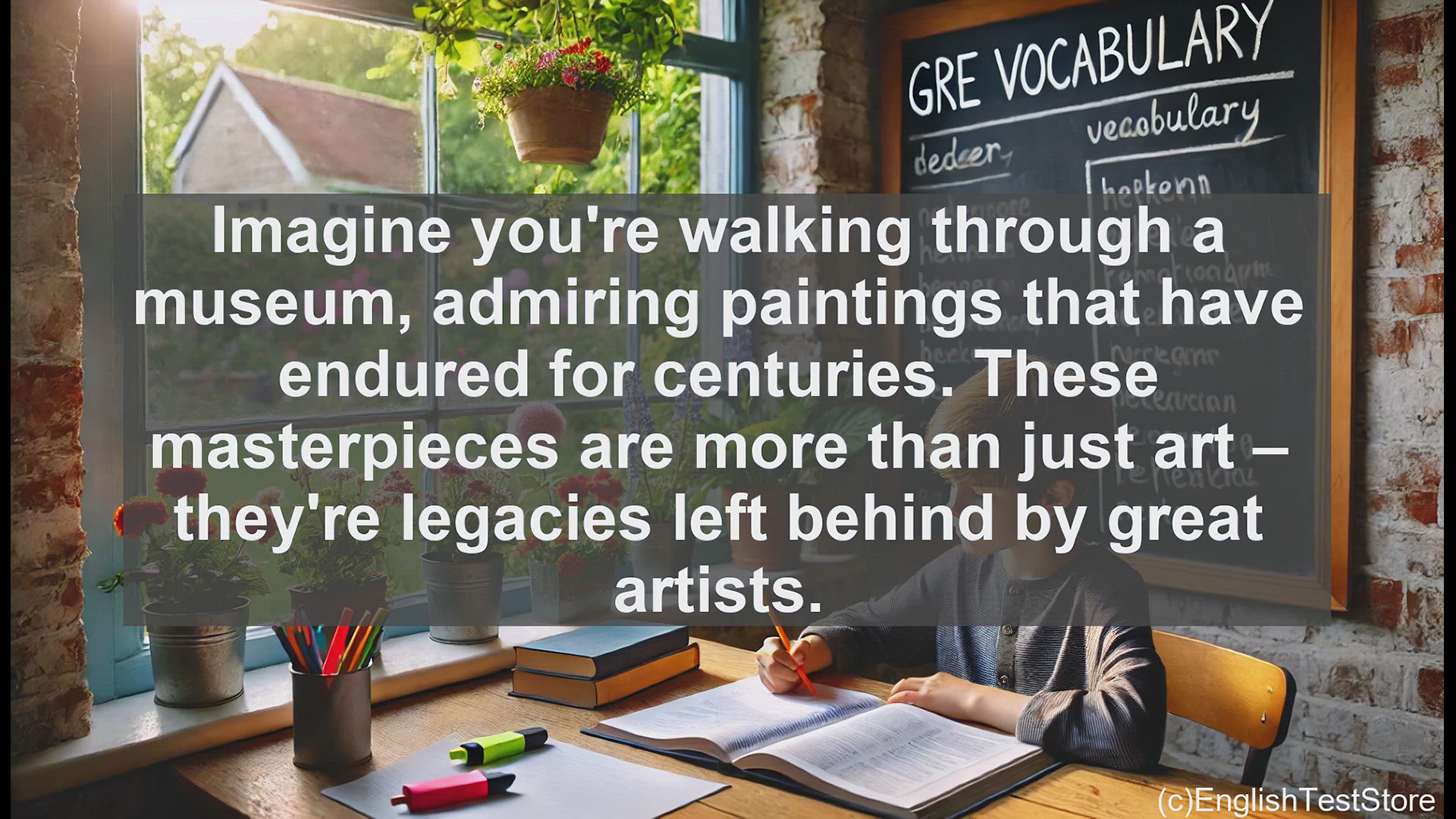 'Video thumbnail for GRE Vocabulary Lesson: Understanding 'Legacy' - A Key GRE Vocabulary Word'