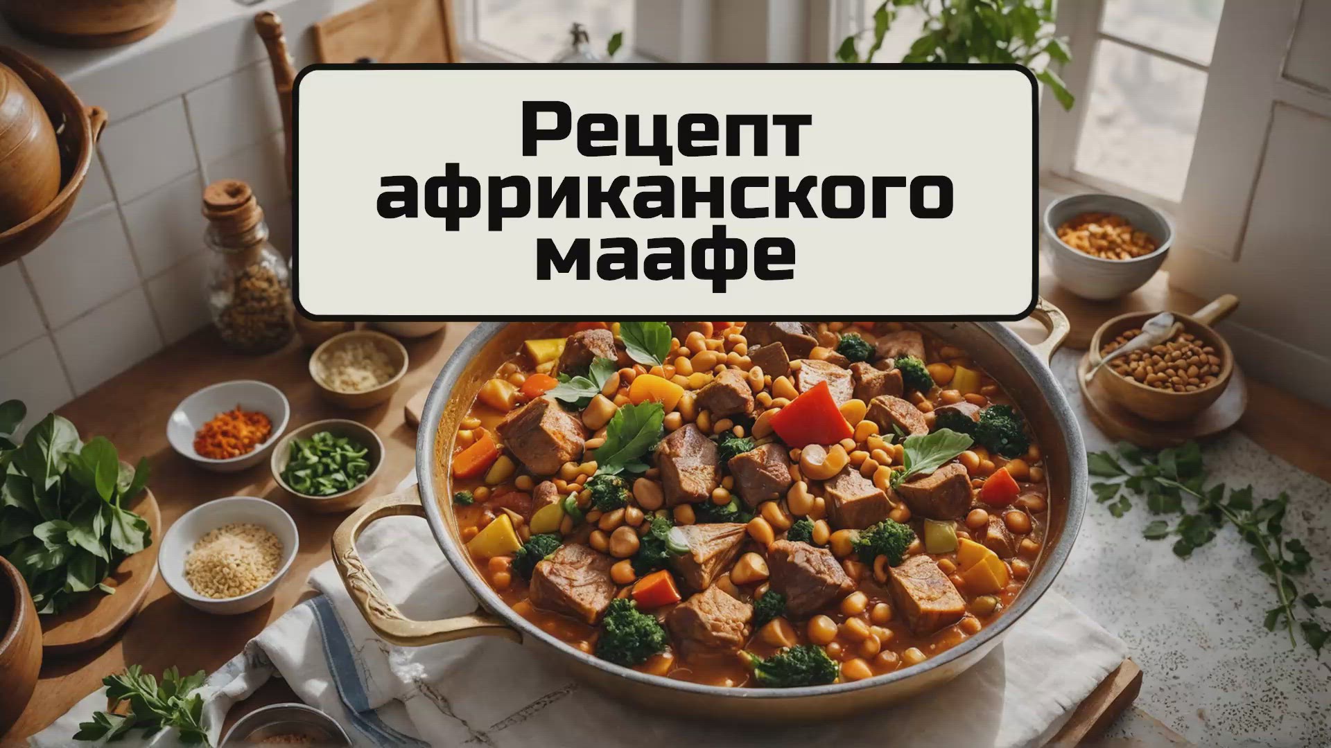 'Video thumbnail for РЕЦЕПТ АФРИКАНСКОГО МААФЕ'