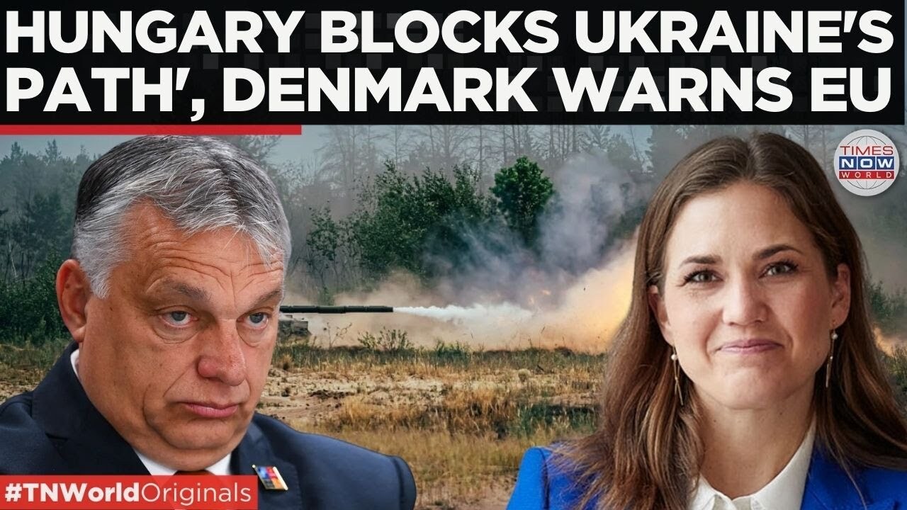 Video thumbnail for Denmark Pressures Hungary Over Ukraine, Says 'Ukraine's Security Cannot Wait...'| World News