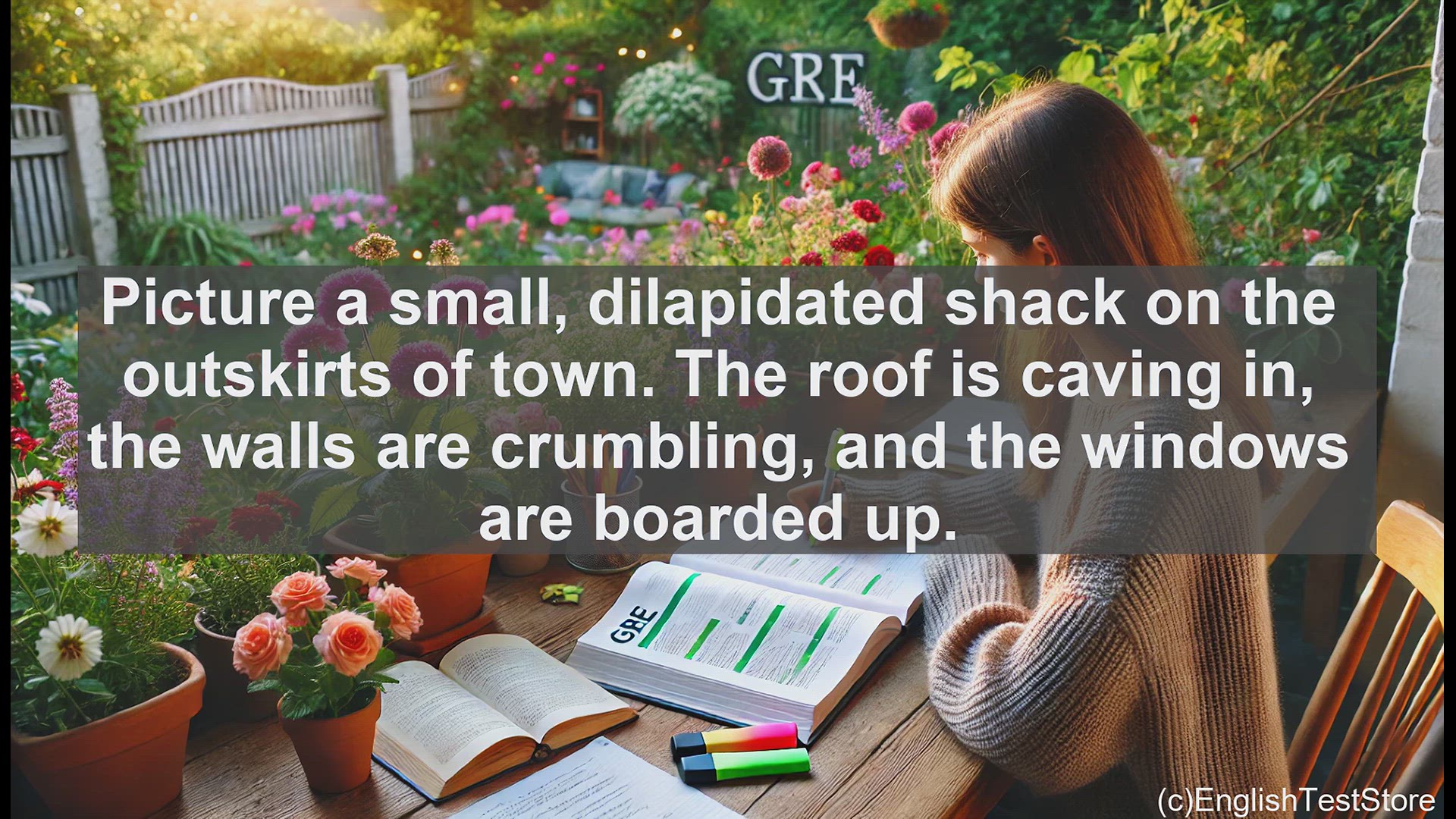 'Video thumbnail for GRE Vocabulary Lesson: Exploring the Word 'Hovel' - A GRE Vocabulary Lesson'