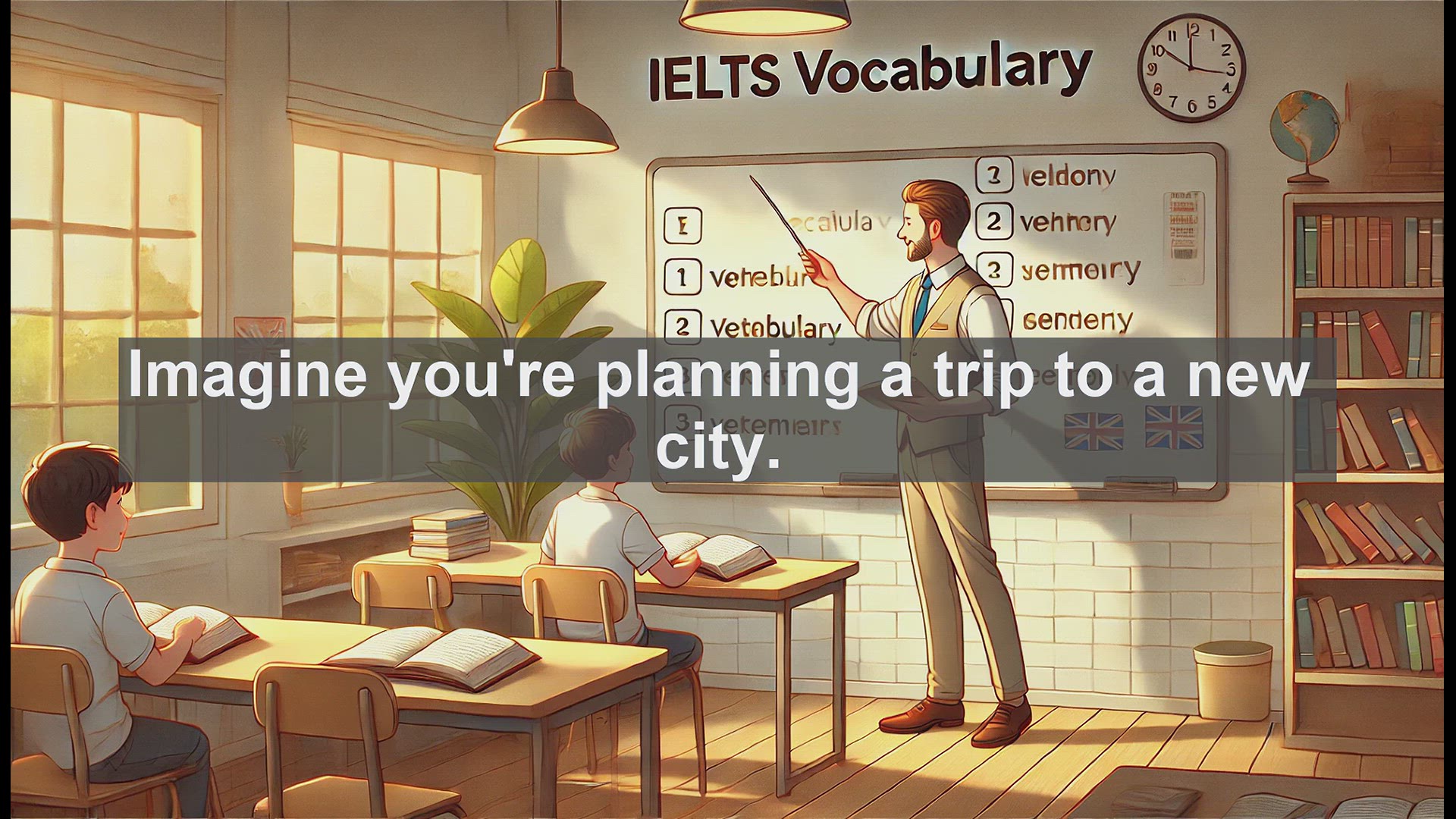 'Video thumbnail for 2500 Must Know IELTS 5.5 Vocabulary - Understanding 'Tour': A Key Word for IELTS Success'