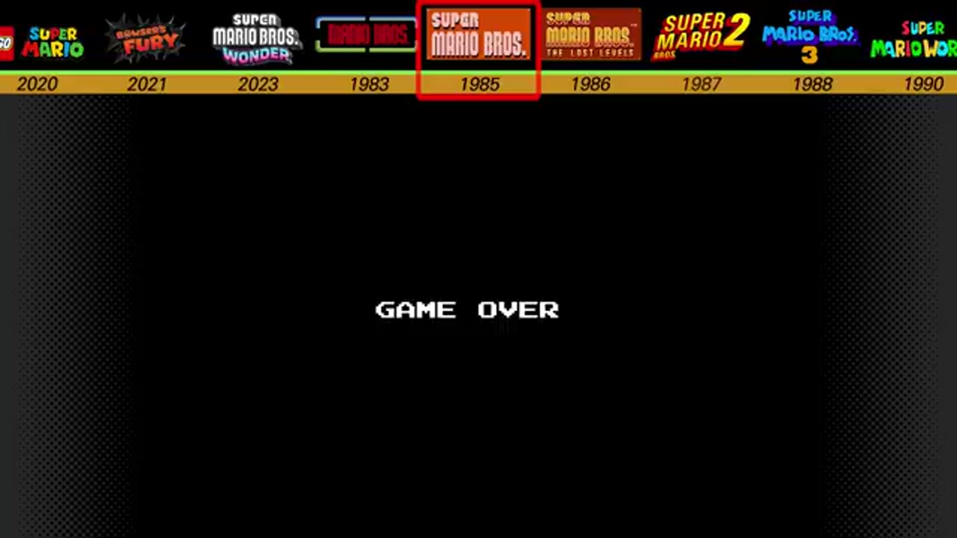 Video thumbnail for Super Mario Bros Death Scene