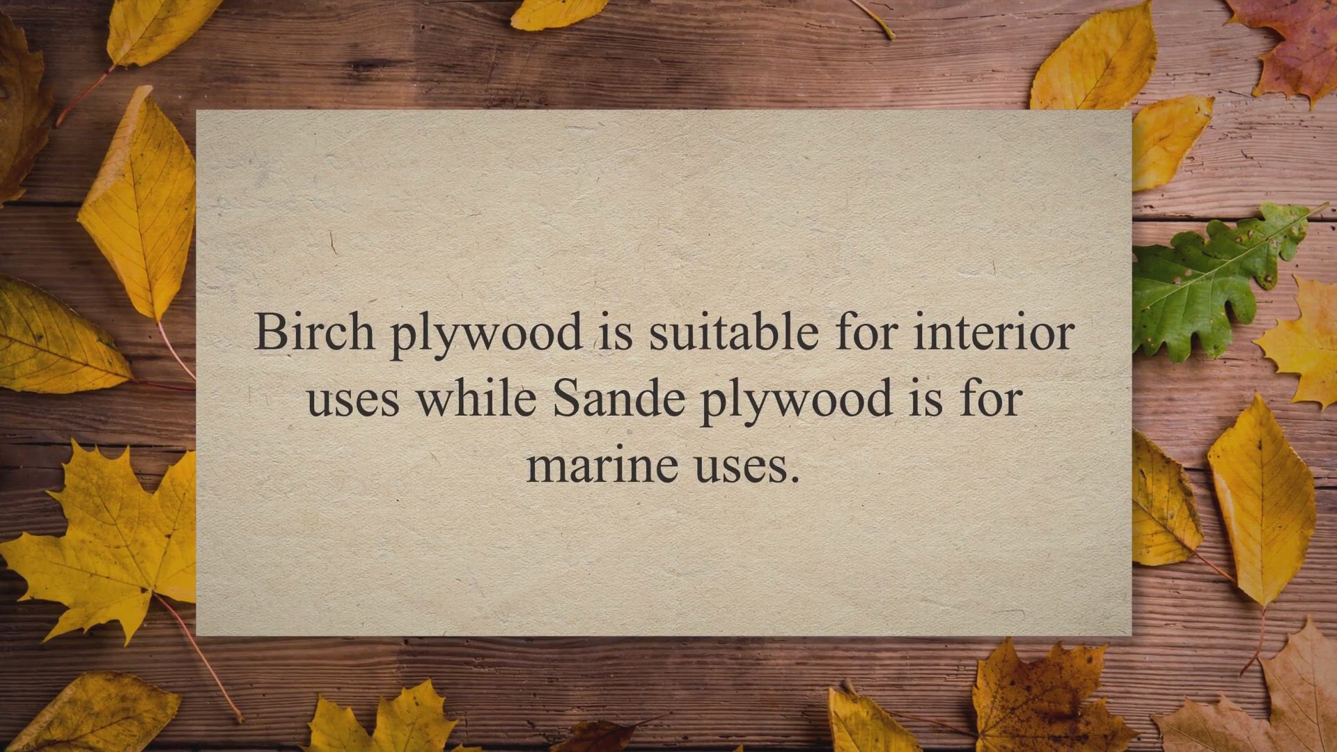 Video thumbnail for Sande Plywood vs Birch Plywood | Which One Should You Choose?