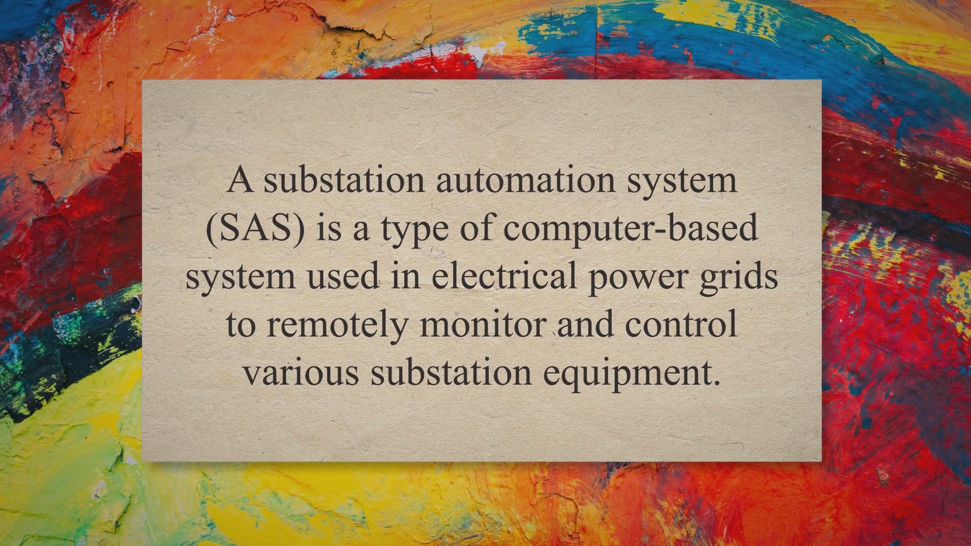 Video thumbnail for What is Substation Automation System?