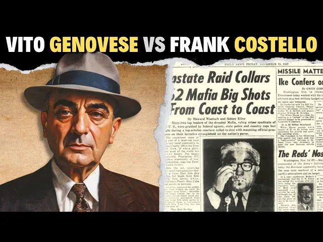 'Video thumbnail for Frank Costello vs. Vito Genovese: The Deadly Battle for Power'