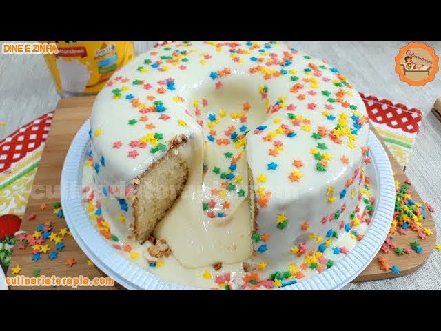 'Video thumbnail for Aprenda Como Fazer Bolo de Leite Ninho com Vulcão Cremoso de Leite Ninho'