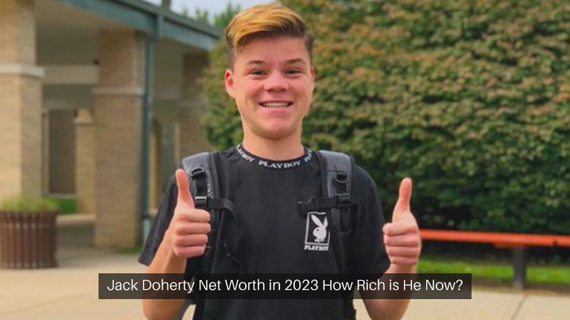 'Video thumbnail for Jack Doherty Net Worth in 2023 How Rich is He Now?'