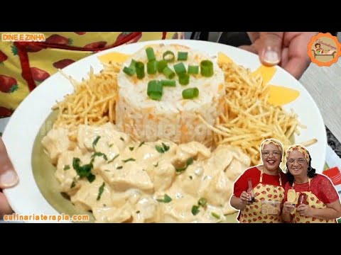 'Video thumbnail for Strogonoff de frango perfeito simples e fácil de fazer'