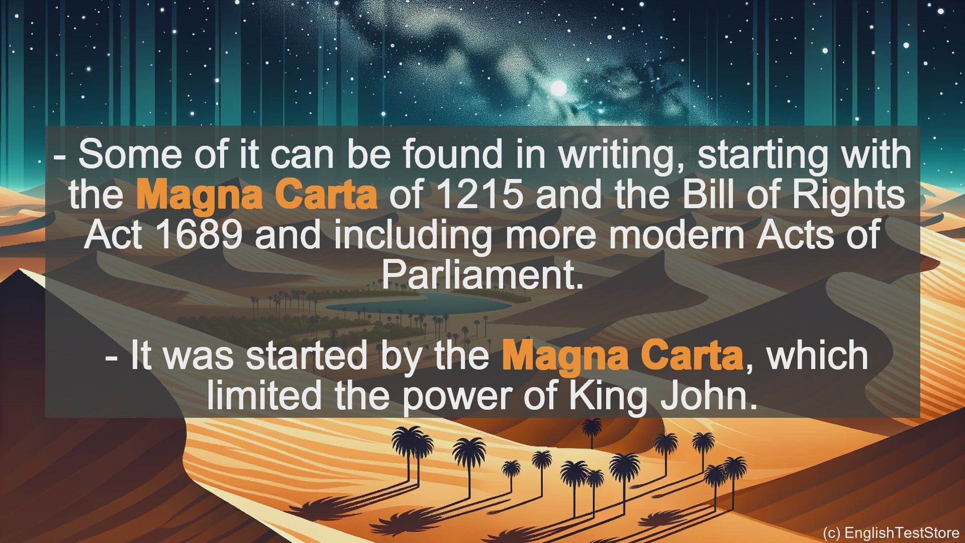 'Video thumbnail for Magna Carta In Sentences - Examples Of Magna Carta In Sentences'