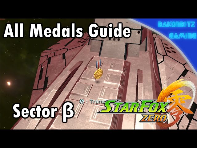 Video thumbnail for [Walkthru] Star Fox Zero | All Medals Guide: Sector β