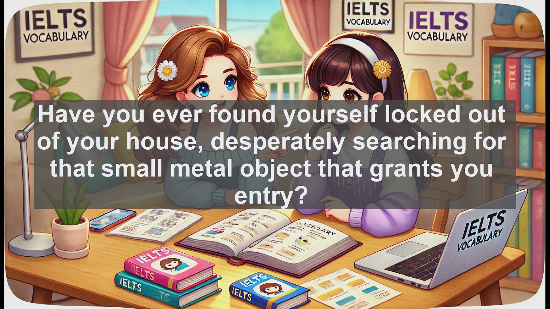 'Video thumbnail for 2500 Must Know IELTS 5.5 Vocabulary - Understanding the Word 'Key': More Than Just for Locks'