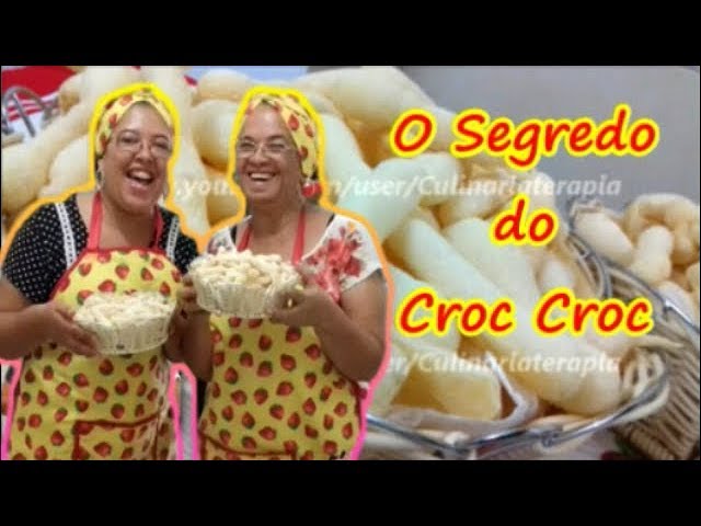 'Video thumbnail for CROC CROC - Revelado o Segredo do Biscoito Crocante de Polvilho com Apenas 1 Ovo'