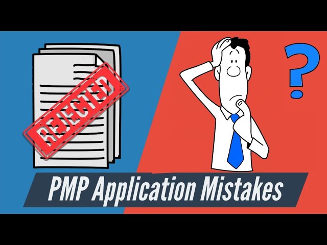 'Video thumbnail for 4 Common PMP Application Mistakes and How To Fix Them.'