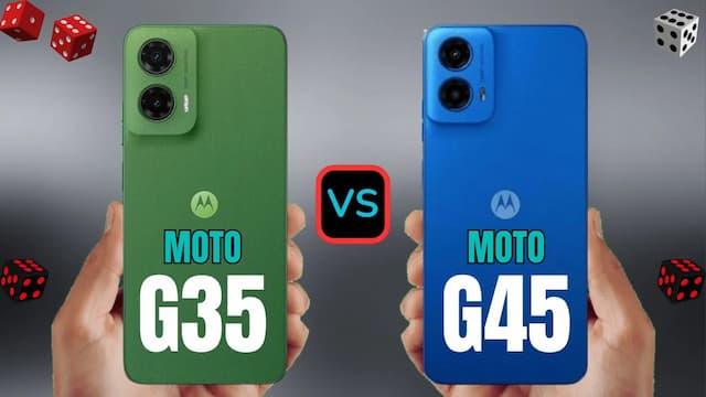 'Video thumbnail for Moto G35 vs Moto G45'